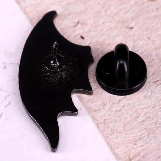 Dragon Wing Enamel Pin โ Moon, Stars & Snow Mountain Badge Inspired by ACOTAR | Fantasy Jewelry Gift