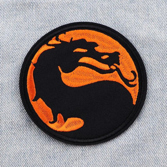 Street Games Cartoon Dragon Embroidered Patch